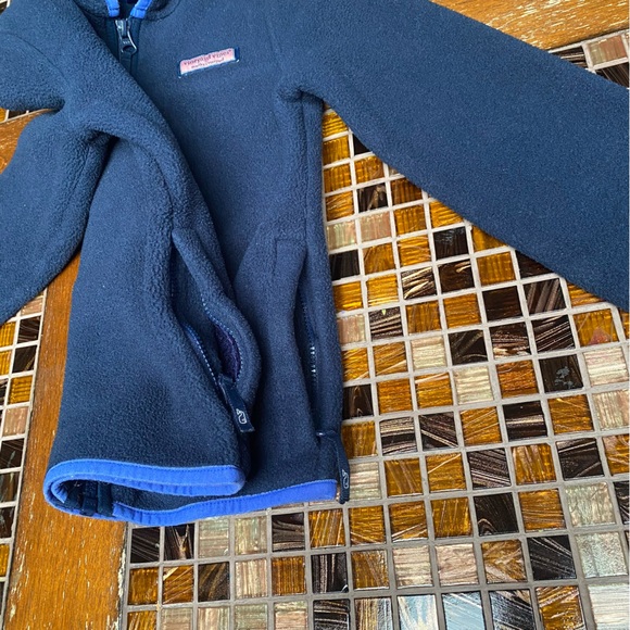 Vineyard Vines Fleece Hooded Full zip Jacket - Picture 3 of 6